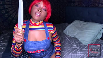 Niña Rivera Como Chucky / Películas Ardientes De Halloween