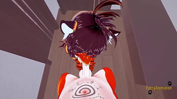 Felación Pov De Tigresa Y Follada Por Zorro – Hentai 3d Animado