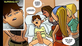 Parodia De Total Drama: Orgia, 5 Chicas Vs 1 Chico